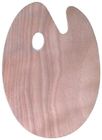 Повторно использованная деревянная палитра художника для акриловой картины, инструментов картины маслом палитры художников