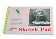 Книга чертежа пусковой площадки эскиза карандаша белой бумаги, спиральная пусковая площадка чертежа эскиза