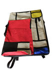 ручная двухсторонняя сумка ящика 4K шить красную и желтую голубую многофункциональную крася сумку